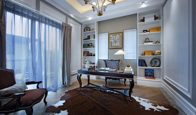 尊贵欧式书房效果